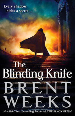 Cover of "The Blinding Knife" by Brent Weeks (Lightbringer #2)